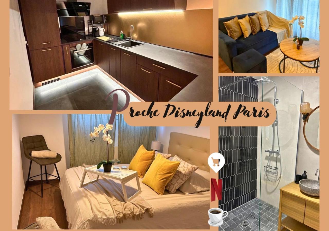 Splendide Appart' Pres De Disney Montévrain Buitenkant foto